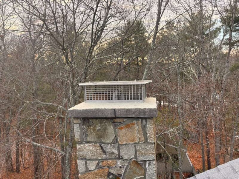 Chimney Crown After Repair