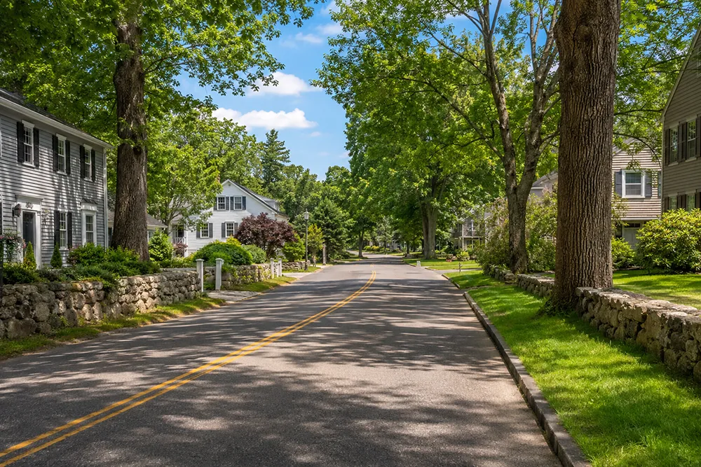 Bedford, MA — a TopDog Chimney service area